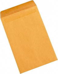 Made in USA - 15" Long x 10" Wide Self Seal Natural Kraft Envelope - Kraft - Exact Tool & Supply