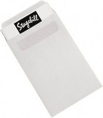 Made in USA - 9" Long x 6" Wide Self Seal White Catalog Envelope - White - Exact Tool & Supply