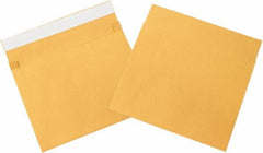 Made in USA - 15" Long x 10" Wide Peel-Off Self-Seal Natural Kraft Envelope - Kraft - Exact Tool & Supply