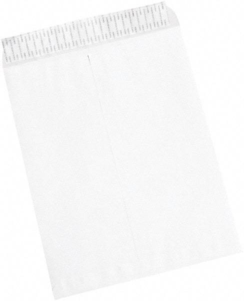 Made in USA - 15-1/2" Long x 12" Wide Peel-Off Self-Seal White Catalog Envelope - White - Exact Tool & Supply