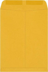 Made in USA - 12-1/2" Long x 9-1/2" Wide Gummed Flap Brown Kraft Envelope - Kraft - Exact Tool & Supply