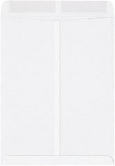 Made in USA - 13" Long x 10" Wide Gummed Flap White Catalog Envelope - White - Exact Tool & Supply