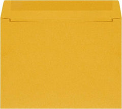 Made in USA - 9" Long x 12" Wide Gummed Flap Kraft Catalog Envelope - Kraft - Exact Tool & Supply