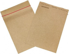 Made in USA - 10-1/2" Long x 8-1/2" Wide Self Seal Jiffy Rigi Bag Mailer - Kraft - Exact Tool & Supply