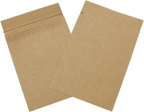 Made in USA - 18-1/2" Long x 14-1/2" Wide Self Seal Jiffy Rigi Bag Mailer - Kraft - Exact Tool & Supply