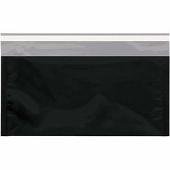 Value Collection - 10-1/4" Long x 6-1/4" Wide Peel-Off Self-Seal Metallic Mailer - Black - Exact Tool & Supply