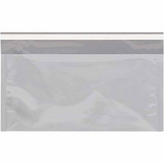 Value Collection - 10-1/4" Long x 6-1/4" Wide Peel-Off Self-Seal Metallic Mailer - Silver - Exact Tool & Supply