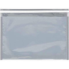 Value Collection - 12-3/4" Long x 9-1/2" Wide Peel-Off Self-Seal Glamour Mailer - Translucent Silver - Exact Tool & Supply