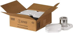 Made in USA - 10-1/4" Long x 10-1/4" Wide x 6-3/16" High Shipper Kit - Each - Exact Tool & Supply