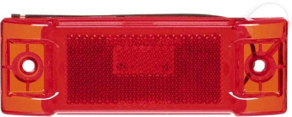 Truck-Lite - 6" Long, Red LED Marker Clearance - 12 Volts - Exact Tool & Supply
