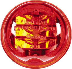 Truck-Lite - 2" Long, Red LED Marker Clearance - 12 Volts - Exact Tool & Supply