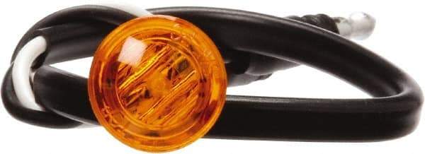 Truck-Lite - 3/4" Long, Yellow LED Marker Clearance - 12 Volts - Exact Tool & Supply