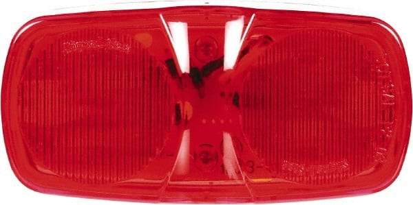 Truck-Lite - 4" Long, Red LED Marker Clearance - 12 Volts - Exact Tool & Supply