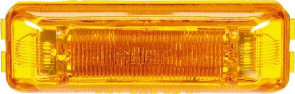 Truck-Lite - 4" Long, Yellow LED Marker Clearance - 12 Volts - Exact Tool & Supply