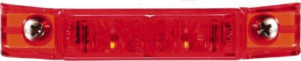 Truck-Lite - 4" Long, Red LED Marker Clearance - 12 Volts - Exact Tool & Supply