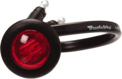 Truck-Lite - 3/4" Long, Red LED Marker Clearance - 12 Volts, Includes LED Light, Grommet - Exact Tool & Supply