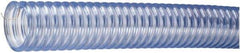 Kuriyama of America - 1-1/2" ID x 1.93" OD, 50 Max psi, 28 In. Hg, Dry Material Handling & Transfer Hose - PVC with Grounding Wire, -4 to 150°F, 3" Bend Radius, 50' Coil Length, Transparent - Exact Tool & Supply