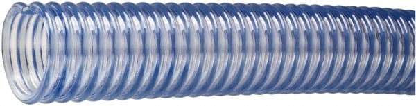 Kuriyama of America - 6" ID x 6.91" OD, 30 Max psi, 24 In. Hg, Dry Material Handling & Transfer Hose - PVC, -4 to 150°F, 18" Bend Radius, 20' Coil Length, Transparent - Exact Tool & Supply