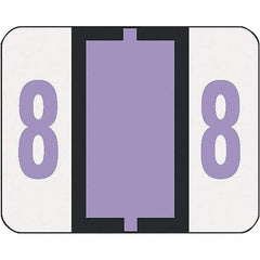 SMEAD - 1-1/2" Long, White File Folder Label - For File Folders - Exact Tool & Supply