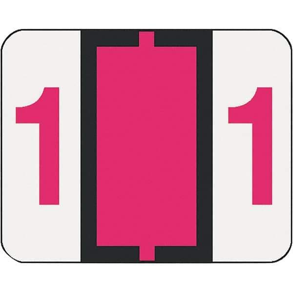 SMEAD - 1-1/2" Long, White File Folder Label - For File Folders - Exact Tool & Supply