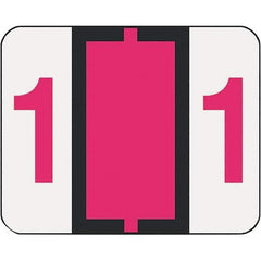 SMEAD - 1-1/2" Long, White File Folder Label - For File Folders - Exact Tool & Supply