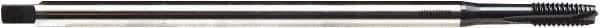 Emuge - M6x1.00 Metric, 3 Flute, NE2 Finish Cobalt, Spiral Point, Extension Pulley Tap - 6.3" OAL, 43/64" Thread Length, 6H Class of Fit - Exact Tool & Supply