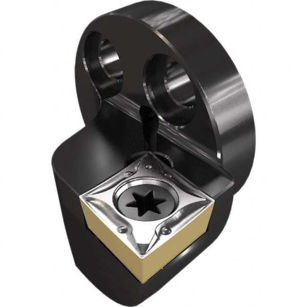 Iscar - Replaceable Boring Bar Heads Material: Steel Insert Style: CC - Exact Tool & Supply