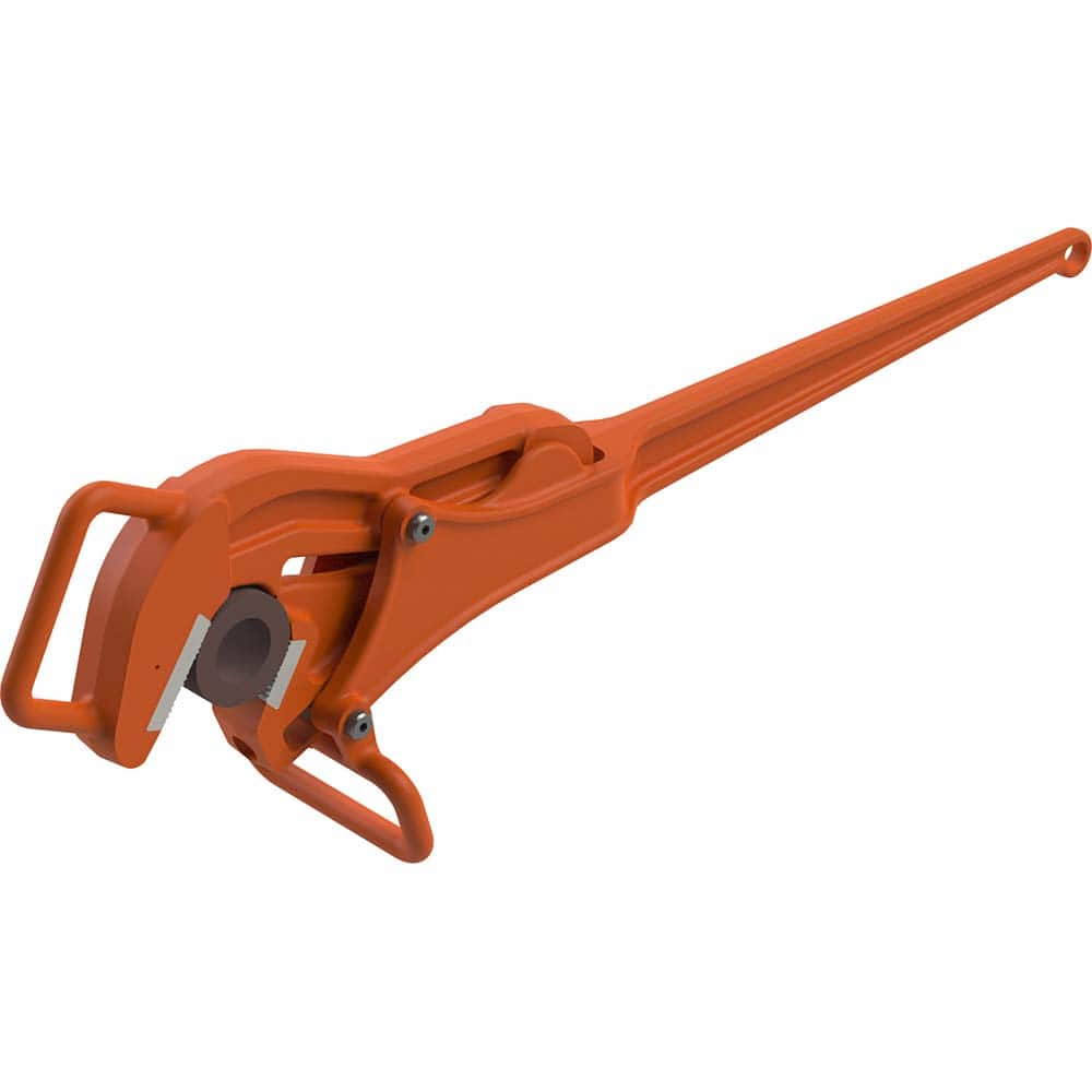 Petol - Pipe Wrenches; Type: Pipe Wrench ; Maximum Pipe Capacity (Inch): 6.5 ; Overall Length (Inch): 33 ; Material: Steel - Exact Tool & Supply