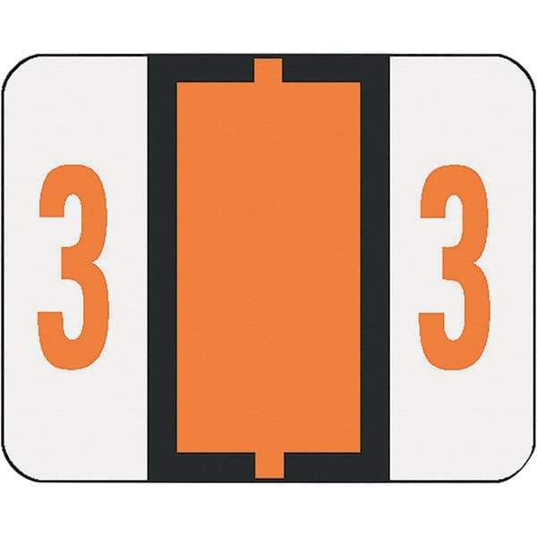 SMEAD - 1-1/2" Long, White File Folder Label - For File Folders - Exact Tool & Supply