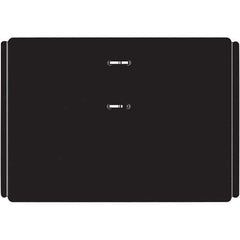 AT-A-GLANCE - 3 x 3-3/4", Desk Calendar Base - Black - Exact Tool & Supply
