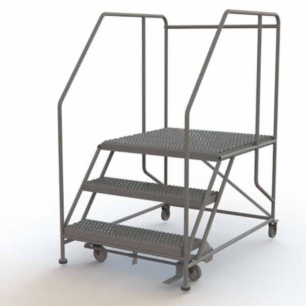 TRI-ARC - Rolling & Wall Mounted Ladders & Platforms Type: Rolling Work Platform Style: Steel Work Platform - Exact Tool & Supply