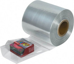 Made in USA - 4" Wide x 1,500' Long, Shrink Tubing - 100 Gauge - Exact Tool & Supply