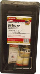 Wooster Brush - 2" Angled Polyester Angular Brush - 2-11/16" Bristle Length, 6-1/2" Wood Fluted Handle - Exact Tool & Supply