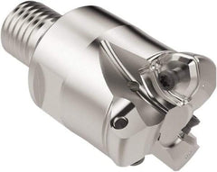 Seco - 27.6mm Cut Diam, 1.8mm Max Depth, M20 Modular Connection Indexable High-Feed End Mill - Screw Holding Method, 218.21-.. Insert, R217.21 Toolholder, Through Coolant - Exact Tool & Supply