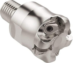 Seco - 27.42mm Cutting Diam, 6mm Max Depth of Cut, Combimaster Indexable Copy End Mill - 4 Inserts, RP.. 1204 Insert, R217.26 Toolholder, Steel, Through Coolant - Exact Tool & Supply