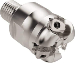 Seco - 19.26mm Cutting Diam, 6mm Max Depth of Cut, Combimaster Indexable Copy End Mill - 3 Inserts, RN..1204 Insert, R217.26 Toolholder, Steel, Through Coolant - Exact Tool & Supply