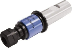 Seco - 40mm Straight Shank Diam Tension & Compression Tapping Chuck - M20 to M48 Tap Capacity, 164.3mm Projection, Quick Change, Through Coolant - Exact Tool & Supply