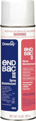 Diversey - Pack of (12) 15-oz Aerosol Cans Disinfectant - Exact Tool & Supply