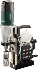 Metabo - 3/4" Chuck, 2" Travel, Portable Magnetic Drill Press - 250-450 RPM, 12 Amps, 1200 Watts - Exact Tool & Supply