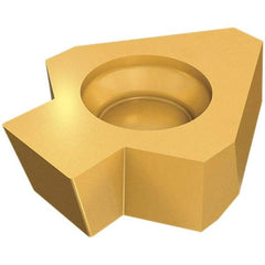Iscar - 13-10.13-1.05XNUWB 13 Grade IC908, 10.13mm Cutting Width Carbide Grooving Insert - 4.2mm Max Depth of Cut, 1.05mm Corner Radius, TiAlN Finish - Exact Tool & Supply