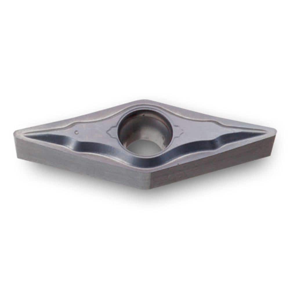 Turning Insert:  VBGT331SA TT9020,  Solid Carbide TiCN Finish,  Neutral,  0.6540″ Long,  3/8″ Inscribed Circle,  0.0160″ Corner Radius,  35.0 &deg N/A Diamond,  Series  VBGT