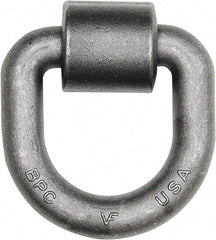 Buyers Products - Steel D-Ring with Integral Bracket - 5" Long, Gray, For Use with Cargo Control - Exact Tool & Supply