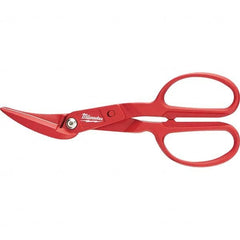 Milwaukee Tool - Snips Snip Type: Tinner's Snip Cut Direction: Straight - Exact Tool & Supply