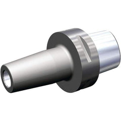 Kennametal - 63mm Shank Diam, 4mm Hole Diam, PSC63 Taper Shank Shrink Fit Tool Holder & Adapter - 80mm Projection, 10mm Nose Diam, Through Coolant - Exact Tool & Supply