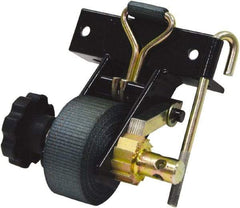 Buyers Products - Steel Rack Strap - 3-3/4" Long, Black, For Use with Rectangular or Square Tubing Racks - Exact Tool & Supply