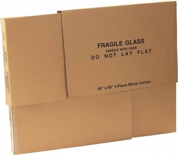Made in USA - Moving & Box Kits Kit Type: Mirror Boxes Number of Boxes: 4 - Exact Tool & Supply