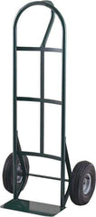Ability One - 600 Lb Capacity 40" OAH Hand Truck - Steel Handle, Steel, Pneumatic Wheels - Exact Tool & Supply