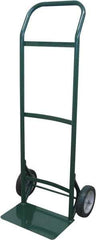 Ability One - 300 Lb Capacity 40" OAH Hand Truck - Steel Handle, Steel, Solid Rubber Wheels - Exact Tool & Supply
