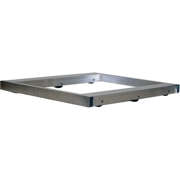 Vestil - 4,000 Lb Capacity Aluminum Dolly - 48" Long x 42" Wide - Exact Tool & Supply
