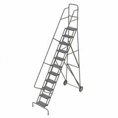TRI-ARC - Rolling & Wall Mounted Ladders & Platforms Type: Rolling Style: Rolling Platform Ladder - Exact Tool & Supply